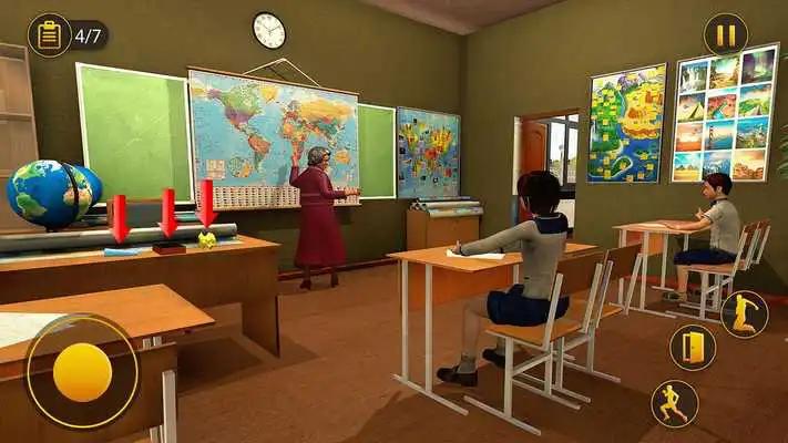 Play Scary Granny Teacher HighSchool