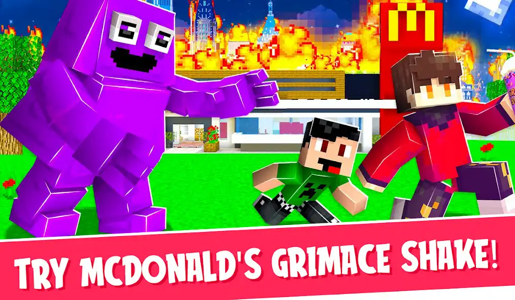 Play Scary Grimace Shake as an online game Scary Grimace Shake with UptoPlay