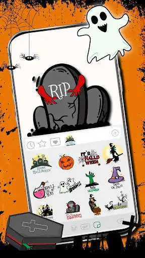Play Scary Halloween Emoji Stickers  and enjoy Scary Halloween Emoji Stickers with UptoPlay