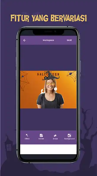 Play Scary Halloween Photo Editor 2 as an online game Scary Halloween Photo Editor 2 with UptoPlay