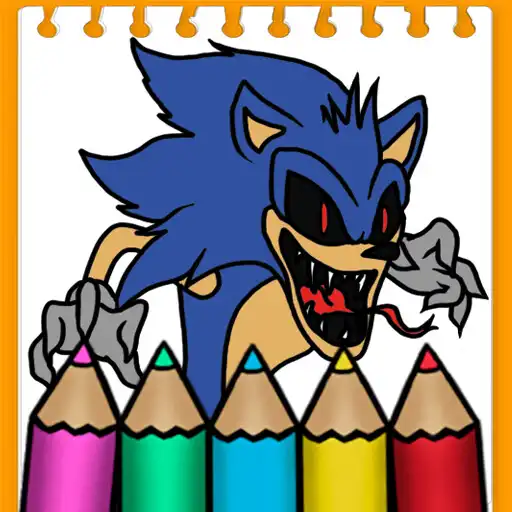 Play Scary Hedgehog coloring book APK