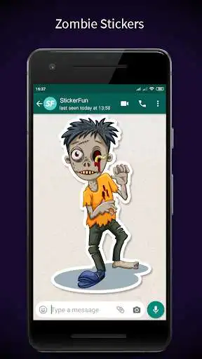 Play Scary Horror Stickers as an online game Scary Horror Stickers with UptoPlay