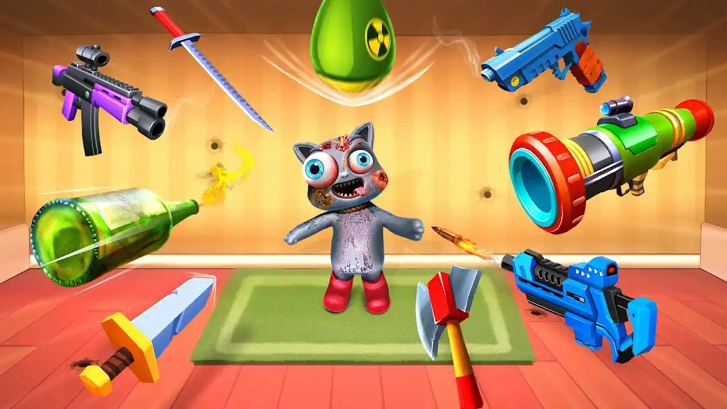 Play Scary Jean - Kick The Evil Cat as an online game Scary Jean - Kick The Evil Cat with UptoPlay