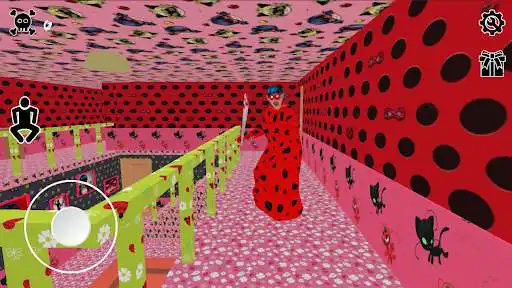 Play Scary Lady Granny Bug  Noir Grandpa Cat as an online game Scary Lady Granny Bug  Noir Grandpa Cat with UptoPlay