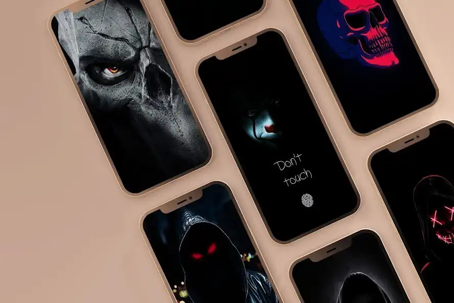 Play Scary Masks Wallpaper 4K UHD  and enjoy Scary Masks Wallpaper 4K UHD with UptoPlay