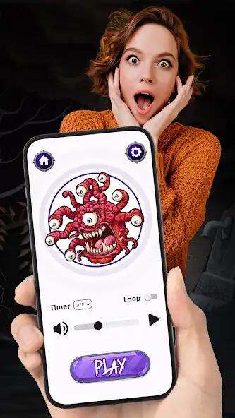 Play Scary Monster Voice Prank Game as an online game Scary Monster Voice Prank Game with UptoPlay
