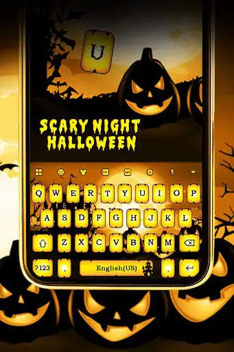 Play Scary Night Halloween Keyboard as an online game Scary Night Halloween Keyboard with UptoPlay