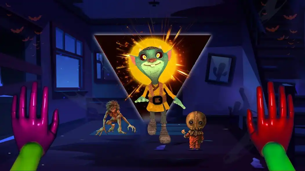 Play Scary nights Hide  seek as an online game Scary nights Hide  seek with UptoPlay