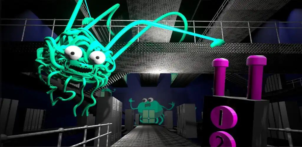 Play Scary Noodles Ninja Horror 3 as an online game Scary Noodles Ninja Horror 3 with UptoPlay