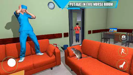 Play Scary Nurse Horror Story 3D as an online game Scary Nurse Horror Story 3D with UptoPlay