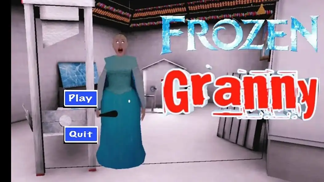 Play Scary Queen Granny Frozen  and enjoy Scary Queen Granny Frozen with UptoPlay