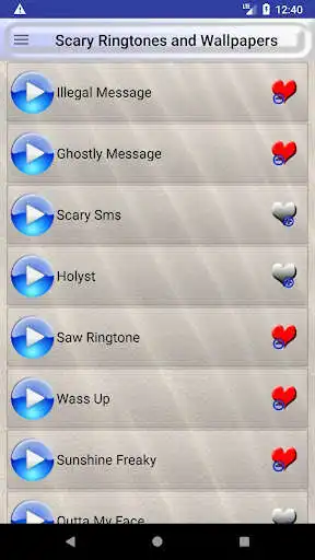Play Scary Ringtones and Scary Wallpapers  and enjoy Scary Ringtones and Scary Wallpapers with UptoPlay
