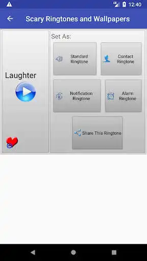 Play Scary Ringtones and Scary Wallpapers as an online game Scary Ringtones and Scary Wallpapers with UptoPlay