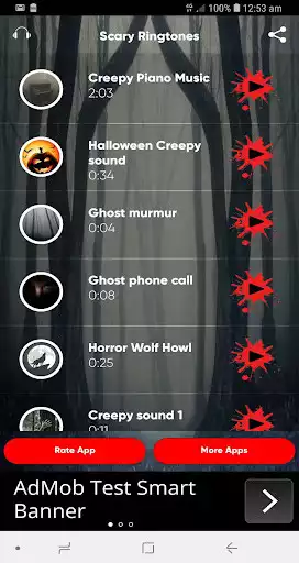 Play APK Scary Ringtones  and enjoy Scary Ringtones with UptoPlay com.superappsdev.ringtones.scary