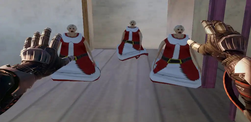 Play scary santa horror as an online game scary santa horror with UptoPlay