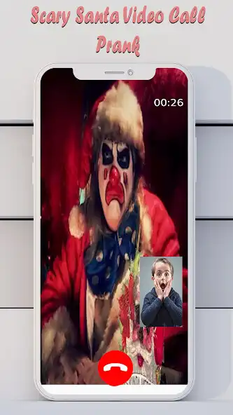 Play scary Santa: video call prank as an online game scary Santa: video call prank with UptoPlay