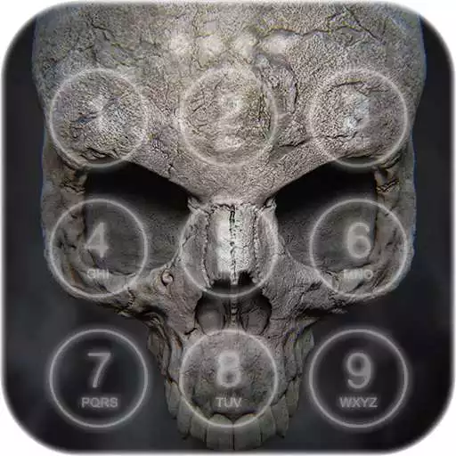 Play Scary Skull Lock Screen APK