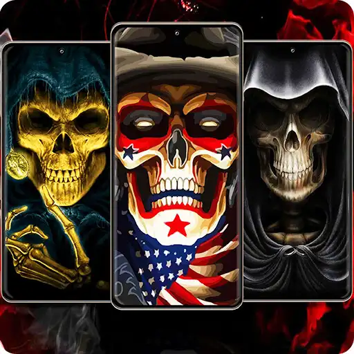 Play Scary Skull Wallpaper APK