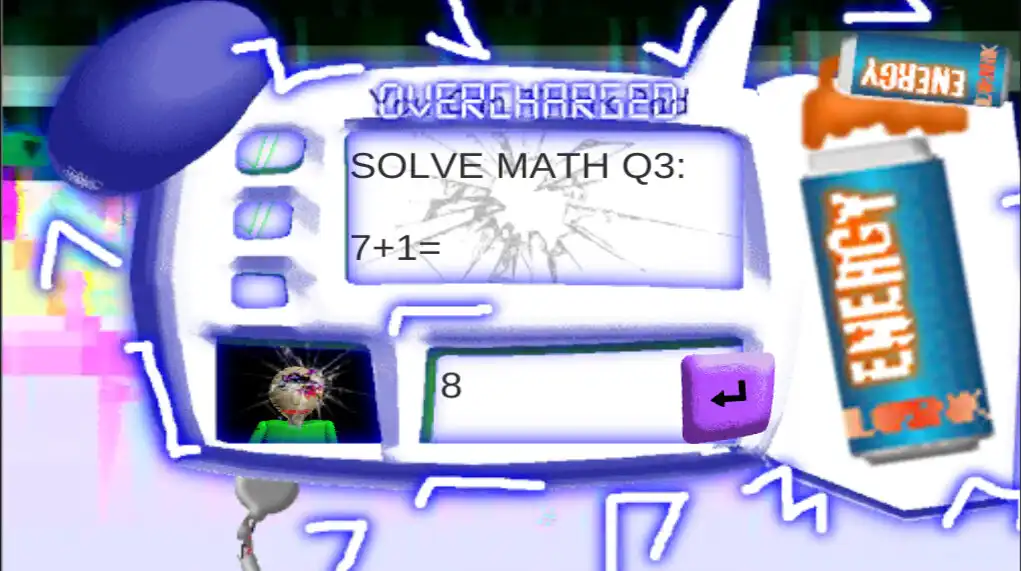 Play Scary Terror Math Teacher Loves Energy Drink Mod as an online game Scary Terror Math Teacher Loves Energy Drink Mod with UptoPlay