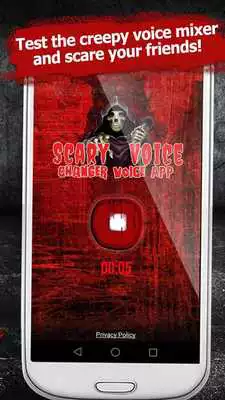 Play Scary Voice Changer App
