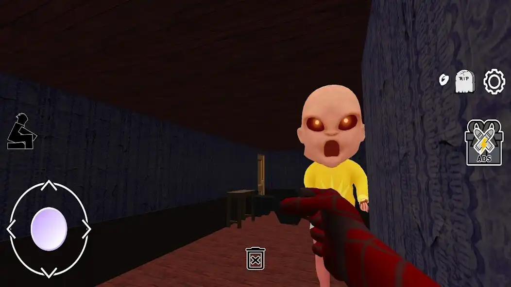 Play Scary Yellow Baby House as an online game Scary Yellow Baby House with UptoPlay