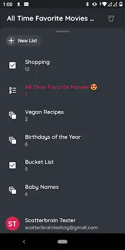 Play Scatterbrain: Lists & Tasks  and enjoy Scatterbrain: Lists & Tasks with UptoPlay