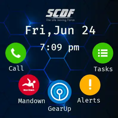 Play SCDF Watch Face as an online game SCDF Watch Face with UptoPlay