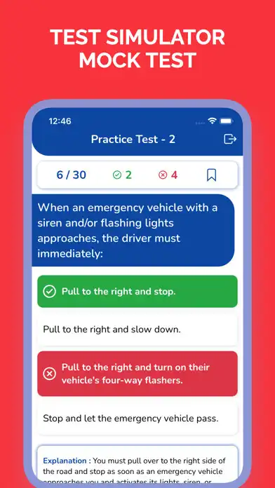 Play SC DMV Permit Test Prep as an online game SC DMV Permit Test Prep with UptoPlay