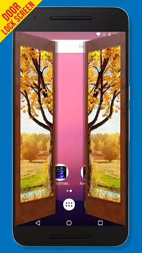 Play Scenery Door Lock Screen as an online game Scenery Door Lock Screen with UptoPlay