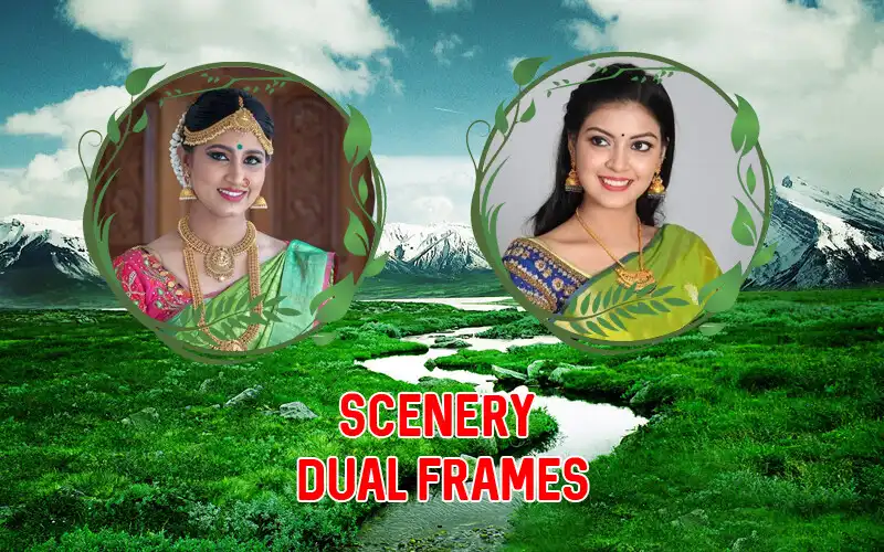 Play Scenery Dual Photo Frames  and enjoy Scenery Dual Photo Frames with UptoPlay