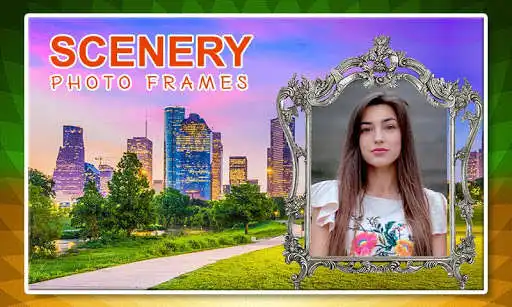 Play Scenery Photo Frames - Scenery Editor App as an online game Scenery Photo Frames - Scenery Editor App with UptoPlay
