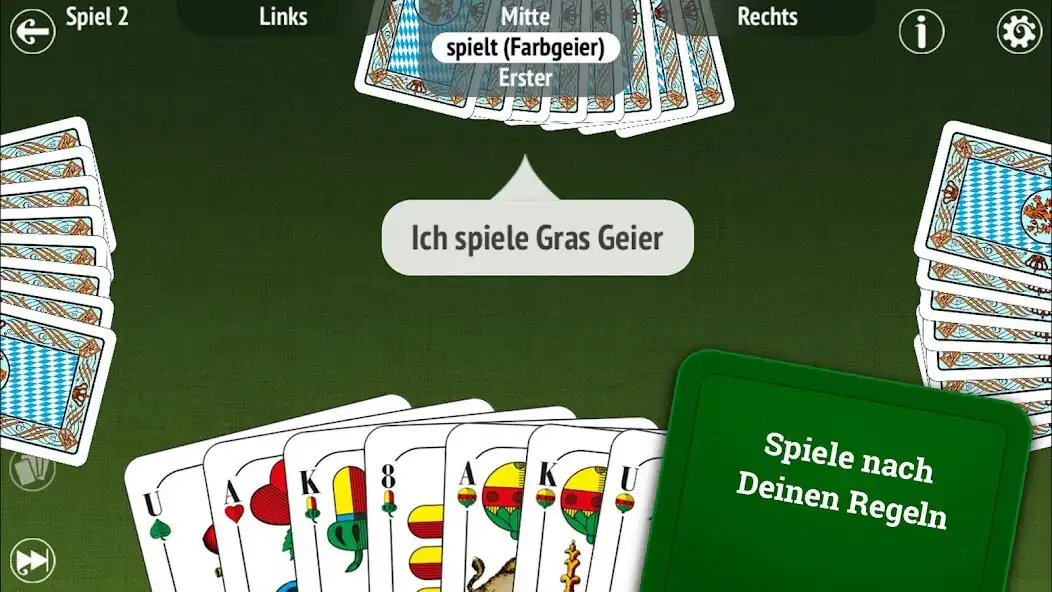Play Schafkopf HD as an online game Schafkopf HD with UptoPlay
