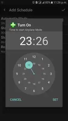 Play Scheduled Airplane Mode