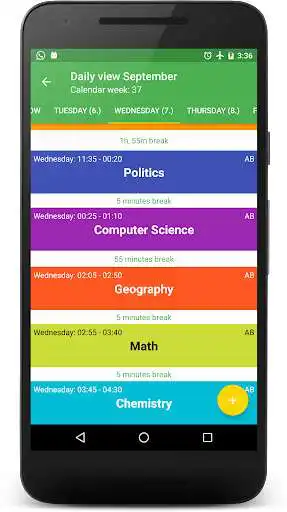 Play Schedule Deluxe as an online game Schedule Deluxe with UptoPlay