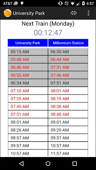 Play Schedule for Metra Electric  and enjoy Schedule for Metra Electric with UptoPlay