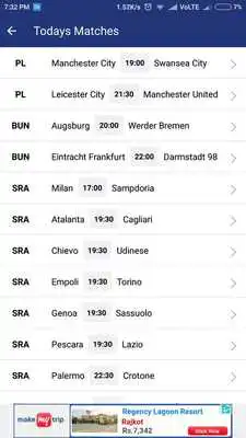 Play Schedule for World Cup 2018