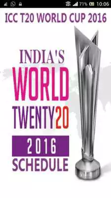 Play Schedule ICC T20 WC 2016