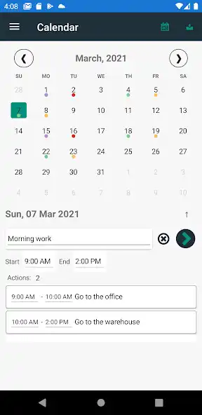 Play Schedule planner: calendar as an online game Schedule planner: calendar with UptoPlay