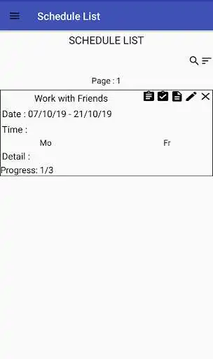 Play Scheduler with Task List as an online game Scheduler with Task List with UptoPlay