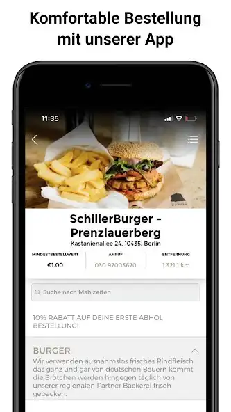 Play Schiller Burger App  and enjoy Schiller Burger App with UptoPlay