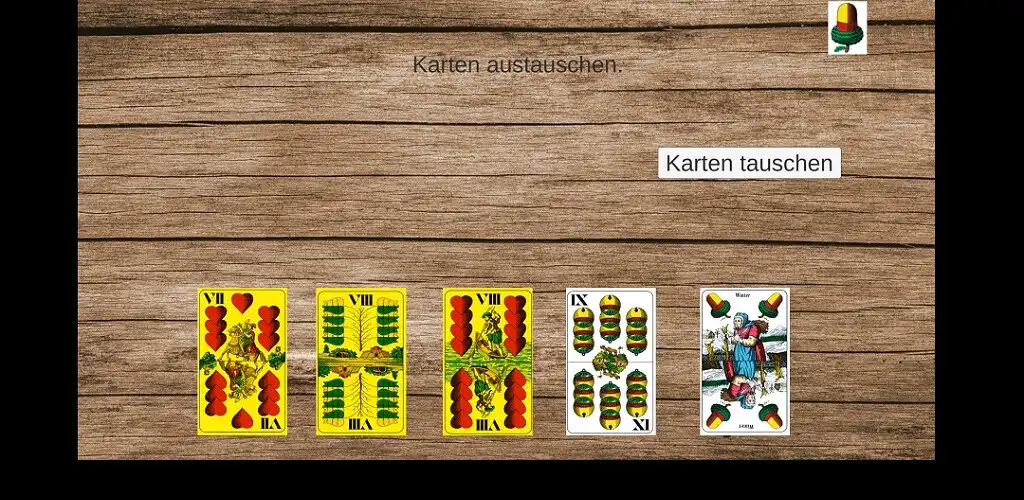 Play Schnellen Kartenspiel as an online game Schnellen Kartenspiel with UptoPlay