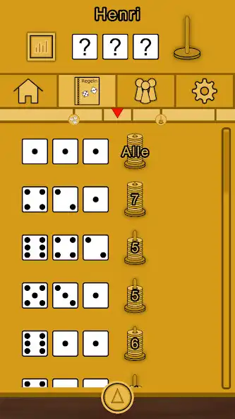 Play Schocken as an online game Schocken with UptoPlay