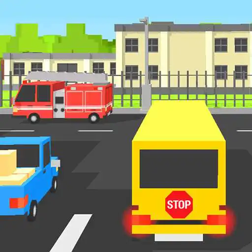 Free play online School Bus Blocky  APK