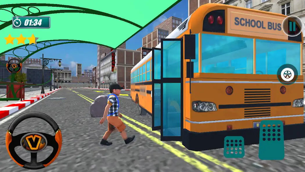 Play School Bus Driving Simulator X  and enjoy School Bus Driving Simulator X with UptoPlay