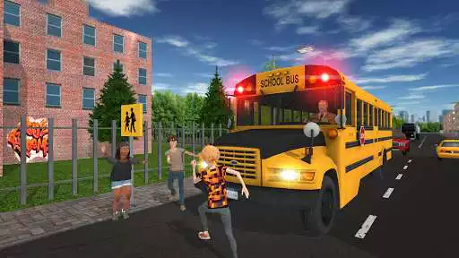 Play School Bus Game as an online game School Bus Game with UptoPlay