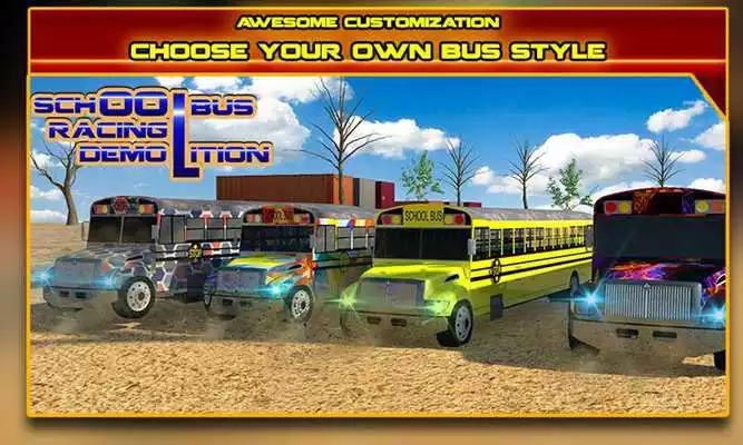 Play School Bus Racing: Demolition