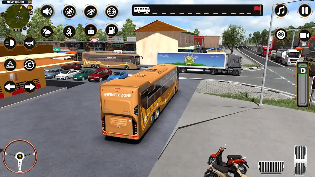 Play School Bus Simulator 2023 as an online game School Bus Simulator 2023 with UptoPlay