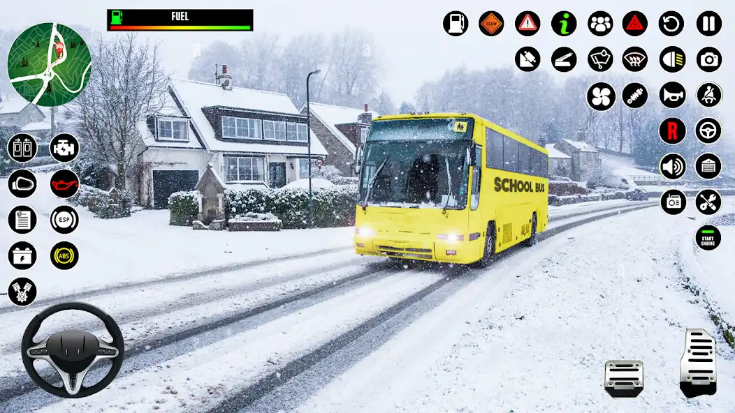 Play School Bus Simulator 3D Game as an online game School Bus Simulator 3D Game with UptoPlay