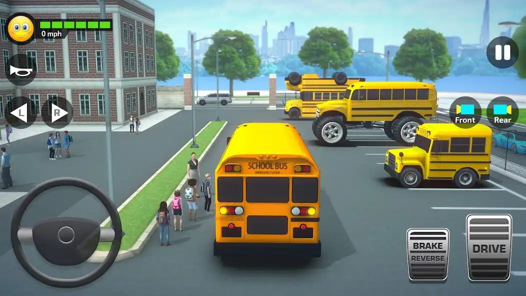 Play School Bus Simulator Driving  and enjoy School Bus Simulator Driving with UptoPlay