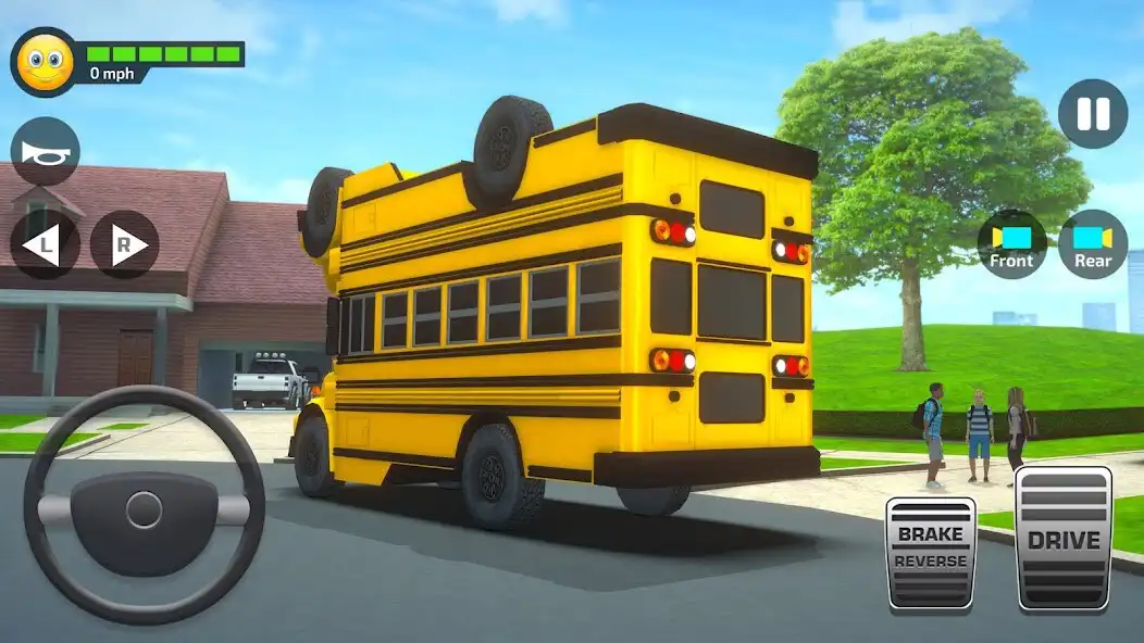 Play School Bus Simulator Driving as an online game School Bus Simulator Driving with UptoPlay